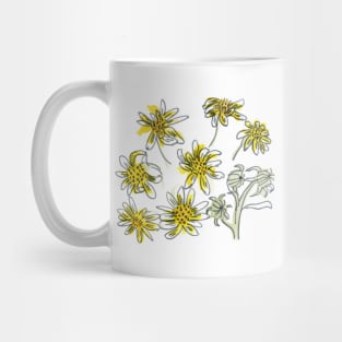 Scruffy Yellow Mug